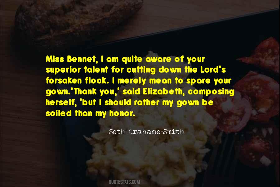 Bennet Quotes #1215697
