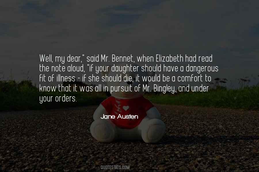 Bennet Quotes #1378532