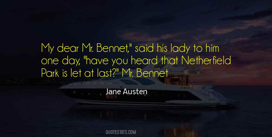 Bennet Quotes #1436369