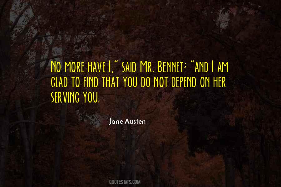 Bennet Quotes #1836869
