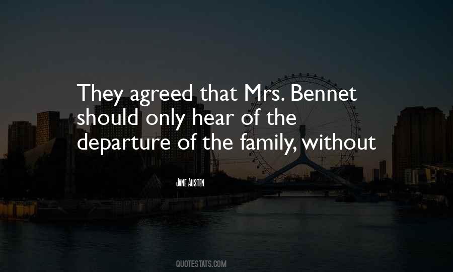 Bennet Quotes #859694