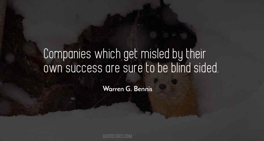 Bennis Quotes #1501333