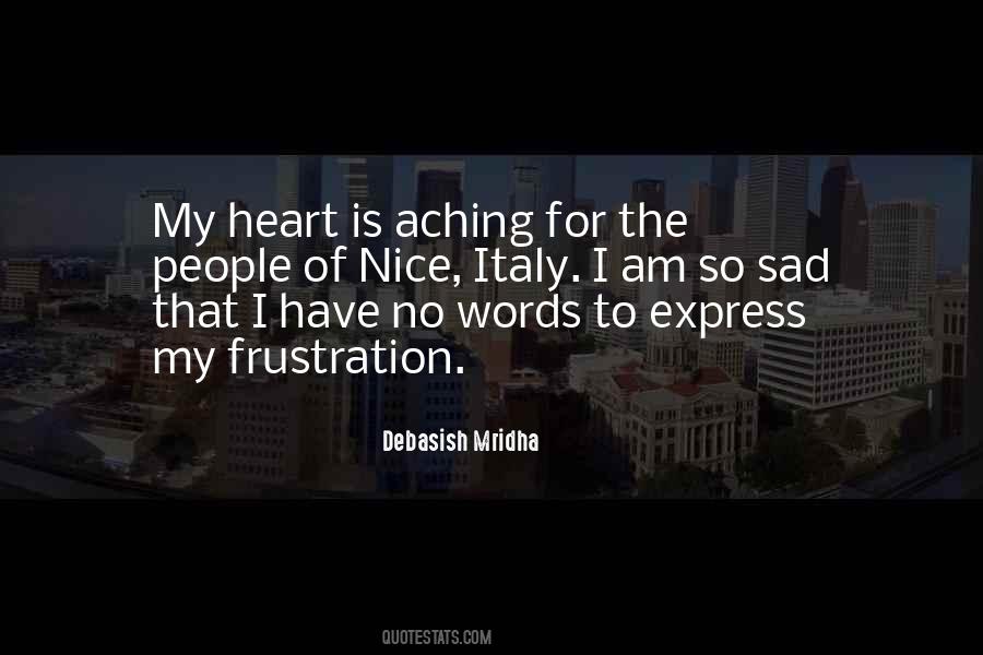 My Heart Is Aching Quotes #1160298