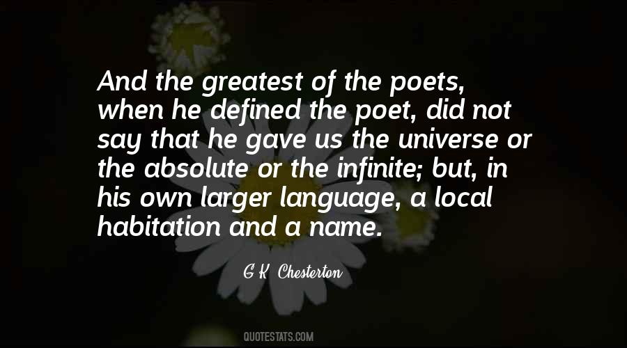 A Local Habitation Quotes #1317012