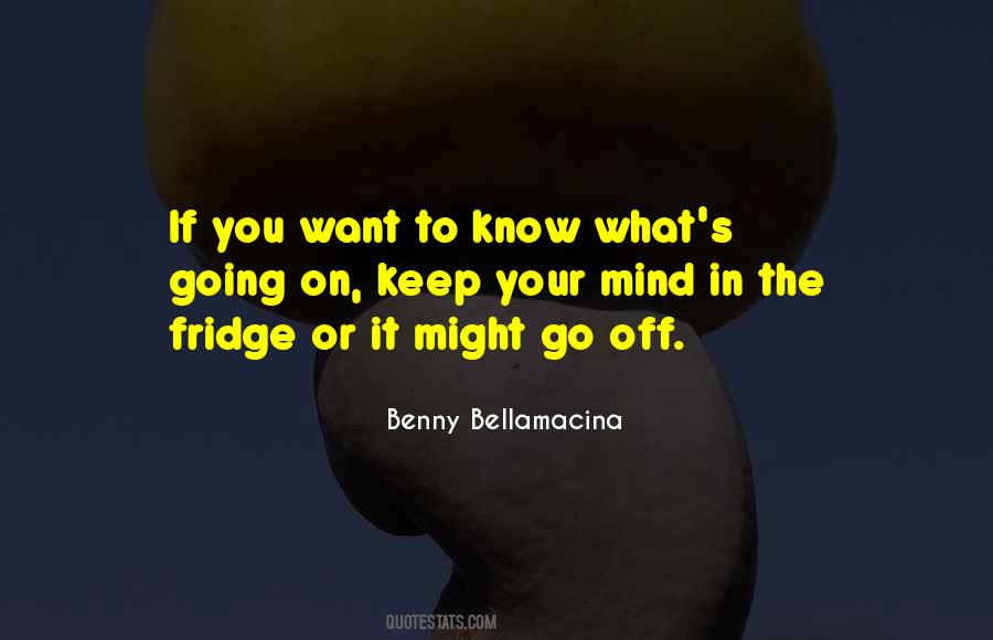 Benny Quotes #216924