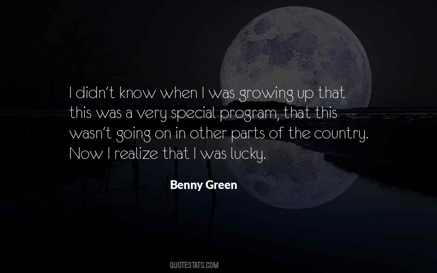 Benny Quotes #236113