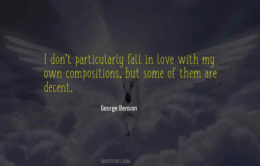 Benson Quotes #133967