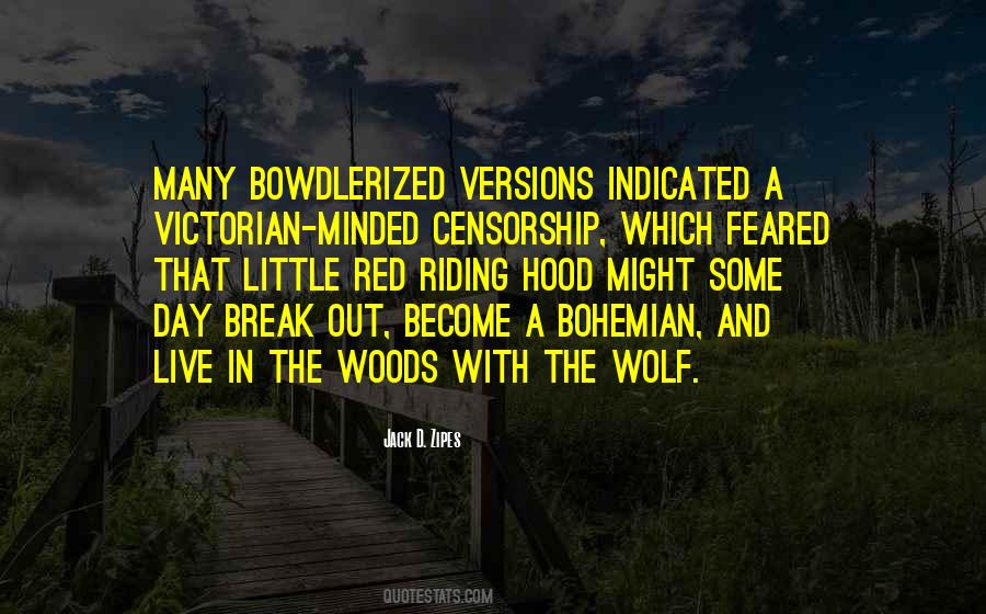 Red Riding Hood And The Wolf Quotes #491565