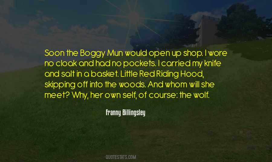 Red Riding Hood And The Wolf Quotes #874047