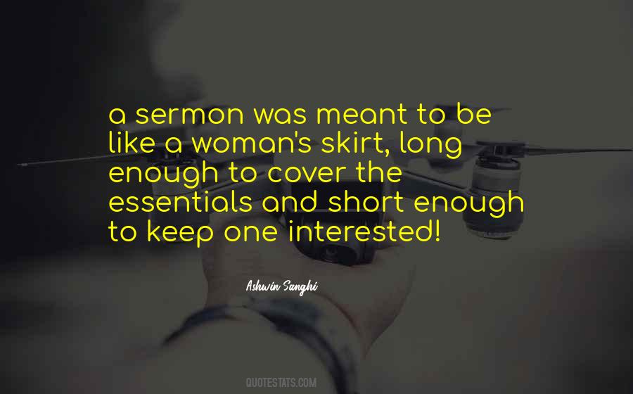 Long Skirt Quotes #1332833