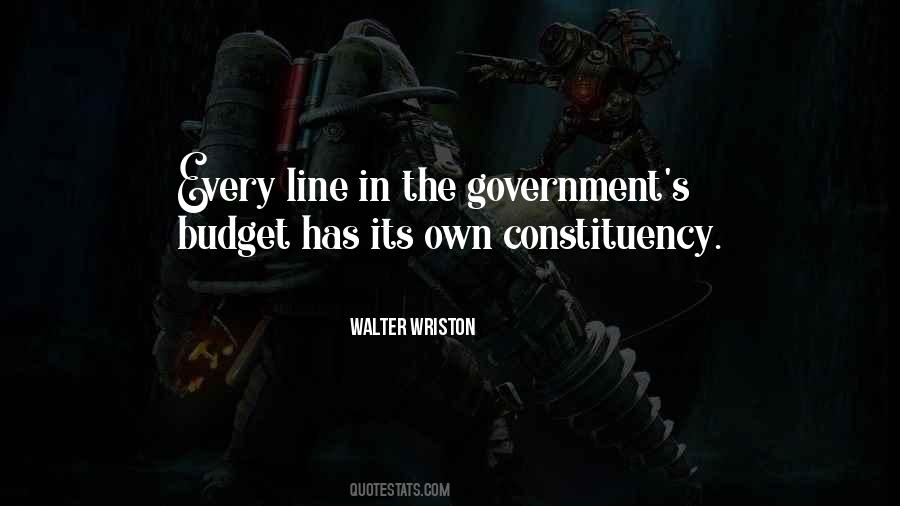 Government Budget Quotes #60864