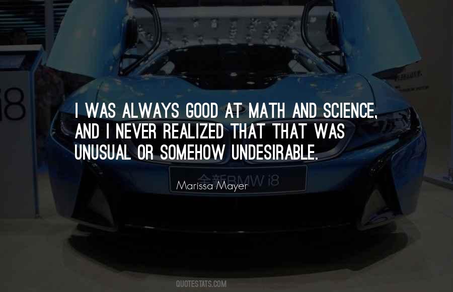 Quotes About Math And Science #1076362