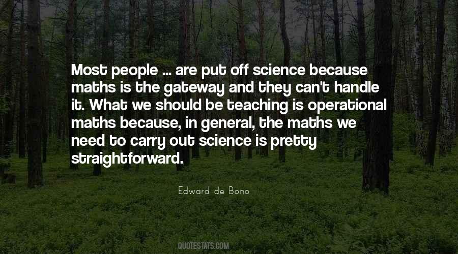 Quotes About Math And Science #606830