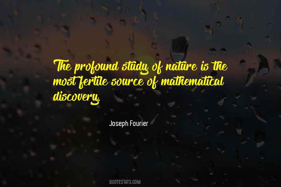 Quotes About Math And Nature #1513548