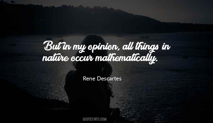 Quotes About Math And Nature #1852337