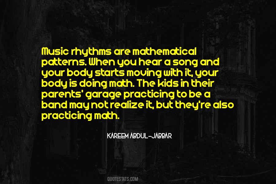Quotes About Math And Music #1213287