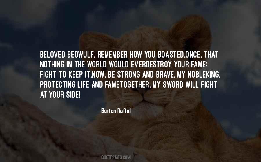 Beowulf Burton Raffel Quotes #244556