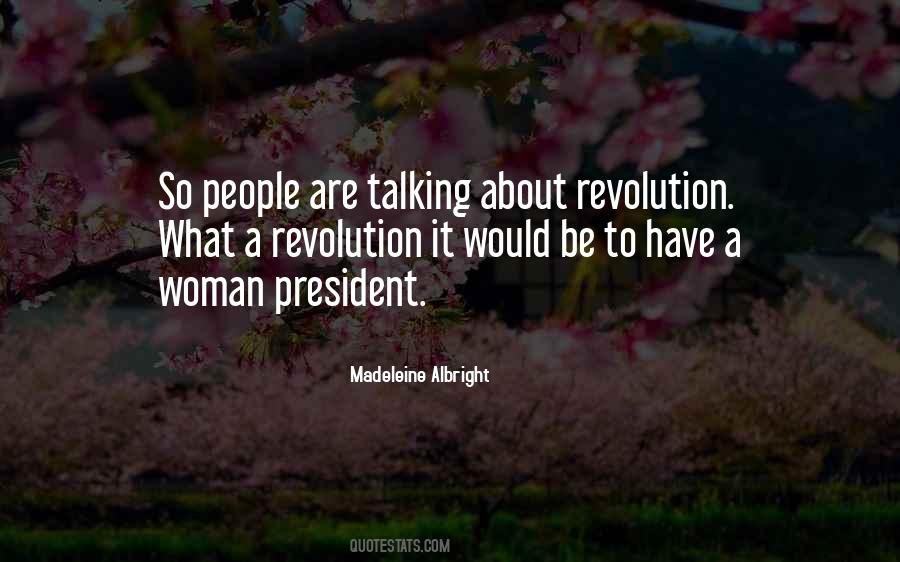 Woman For President Quotes #730618