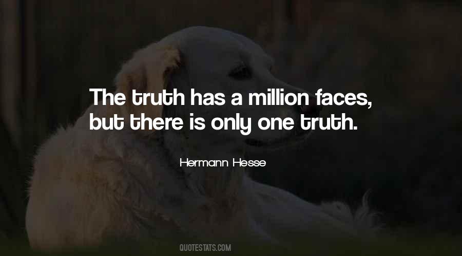 One Truth Quotes #884667