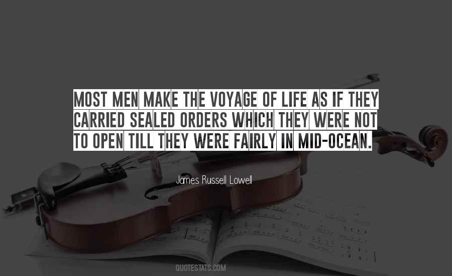 Ocean Voyage Quotes #1815699