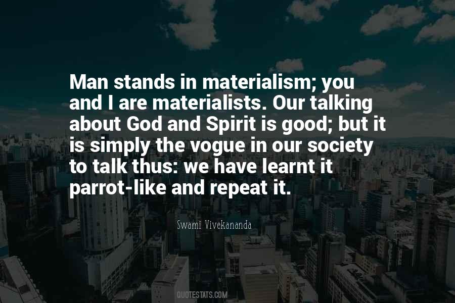 Quotes About Materialists #1353133