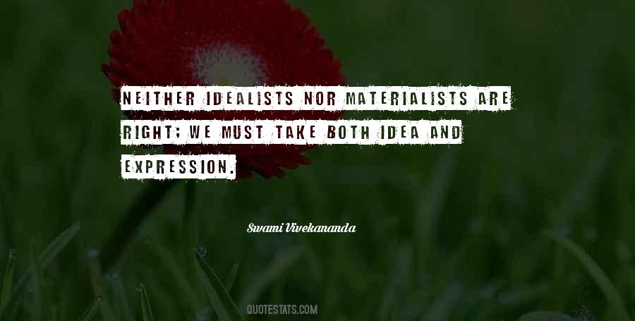 Quotes About Materialists #1482091