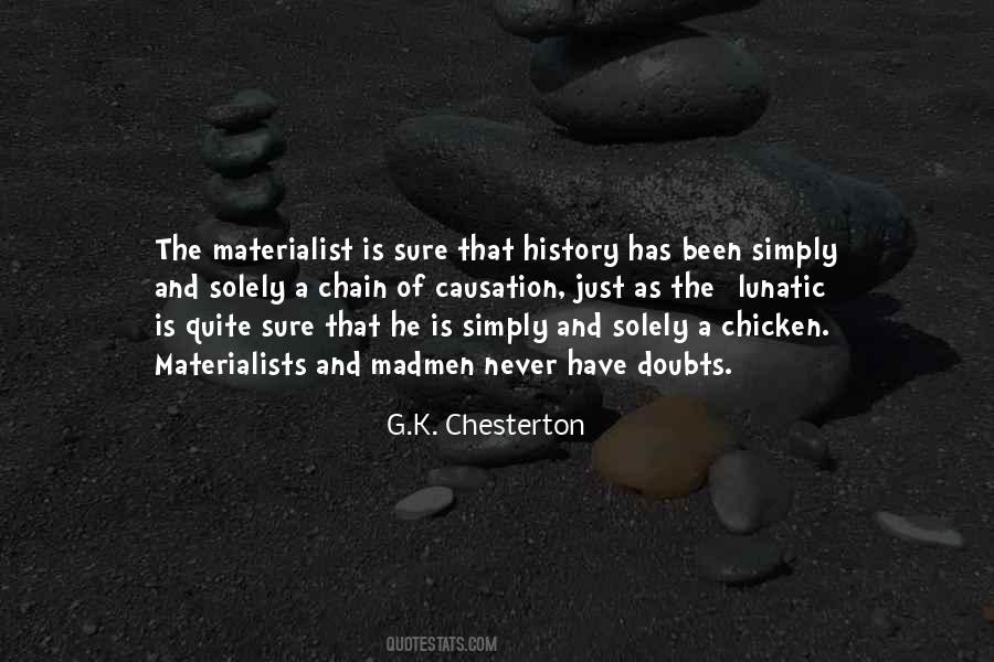 Quotes About Materialists #1681107