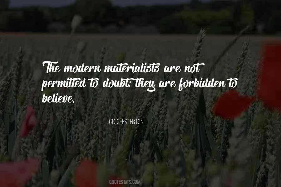Quotes About Materialists #1770727
