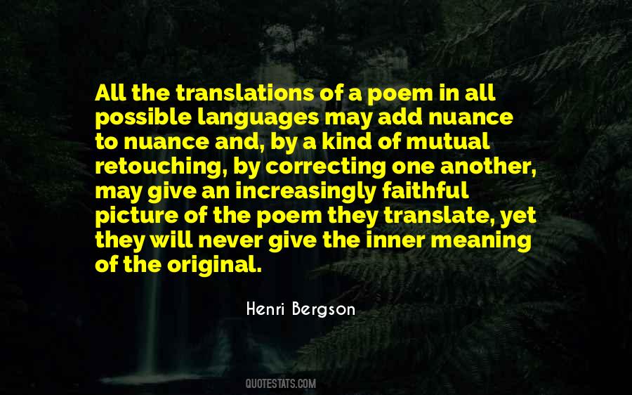 Bergson Quotes #1708361