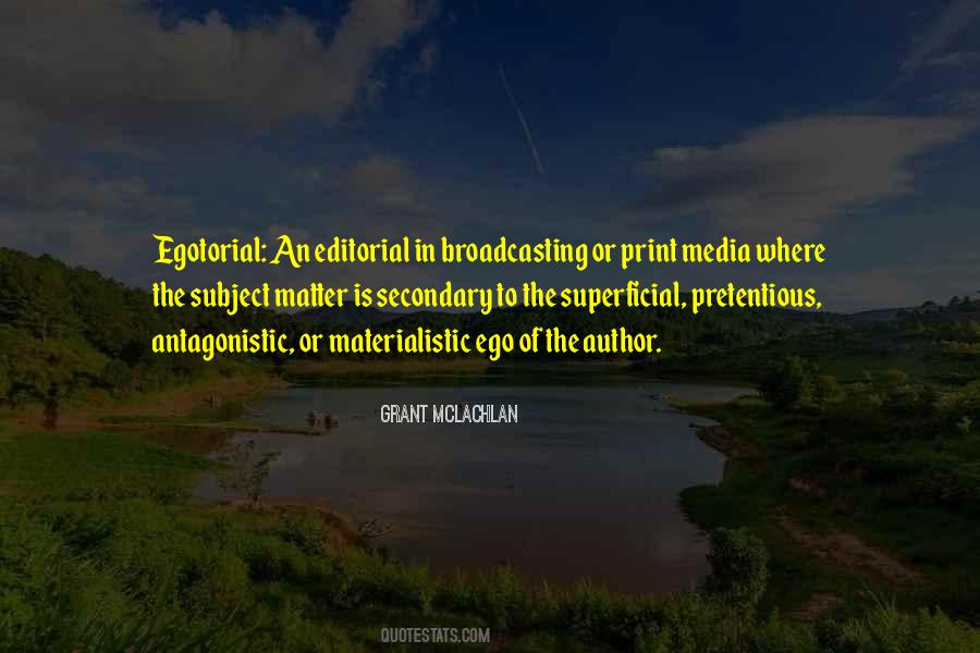 Quotes About Materialistic Things #366243