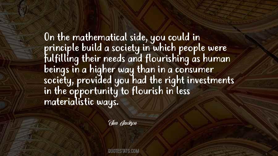Quotes About Materialistic Society #464233