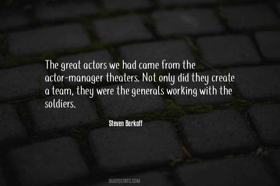 Berkoff Quotes #686104
