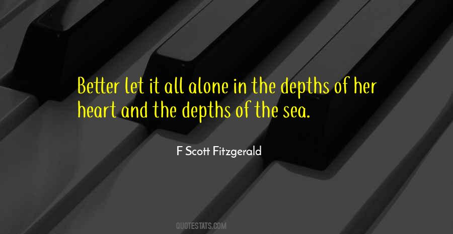 Depths Of The Sea Quotes #877102