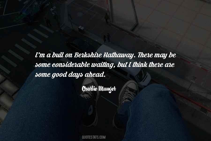 Berkshire Hathaway Quotes #1051458