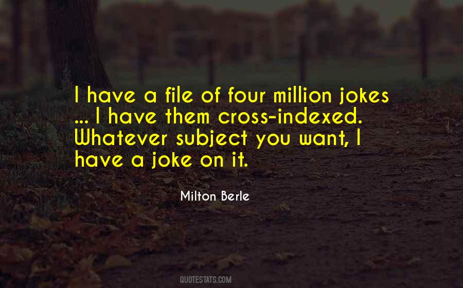 Berle Quotes #80264