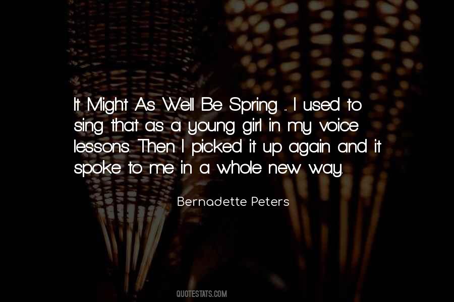 Bernadette Quotes #270521