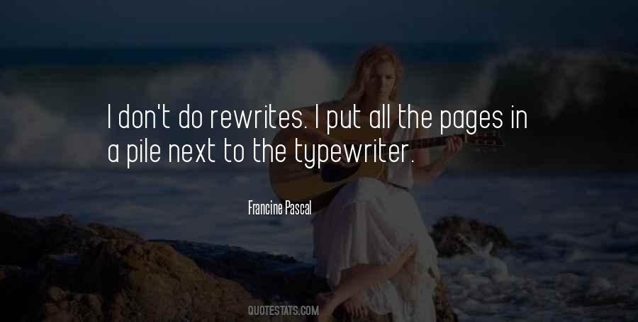 Quotes About The Typewriter #1419833