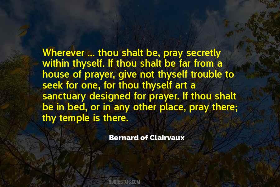 Bernard Clairvaux Quotes #773485