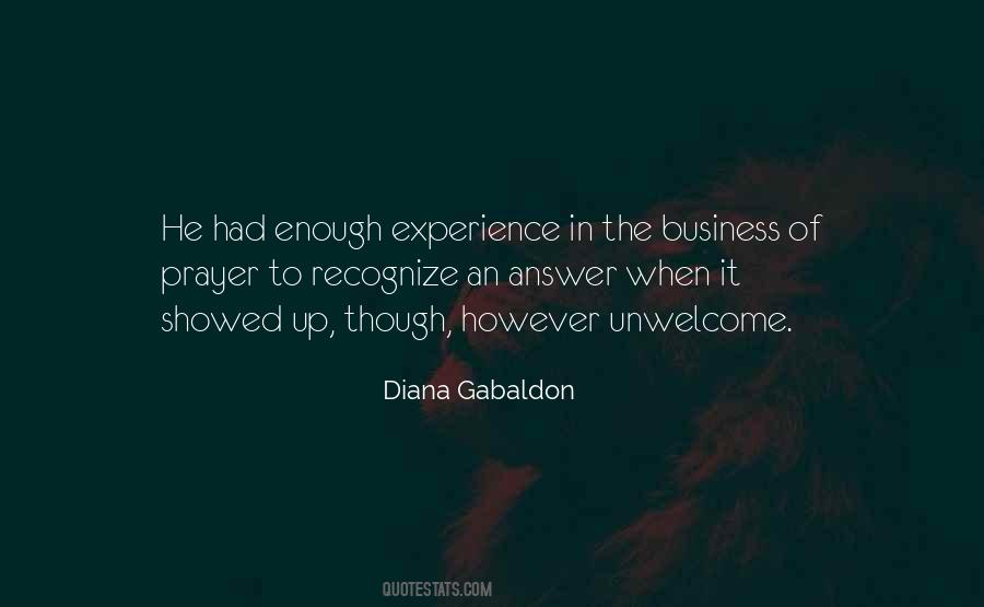 Business Experience Quotes #1087310