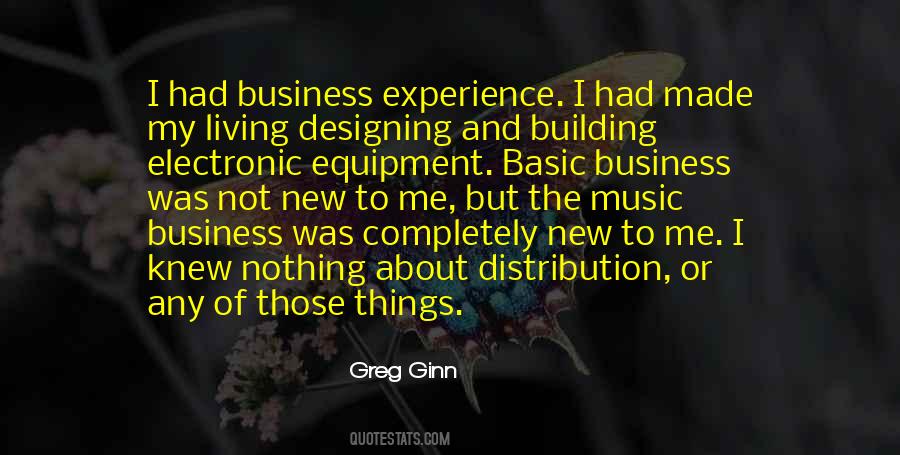 Business Experience Quotes #869887