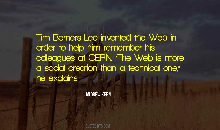 Berners Lee Quotes #694677