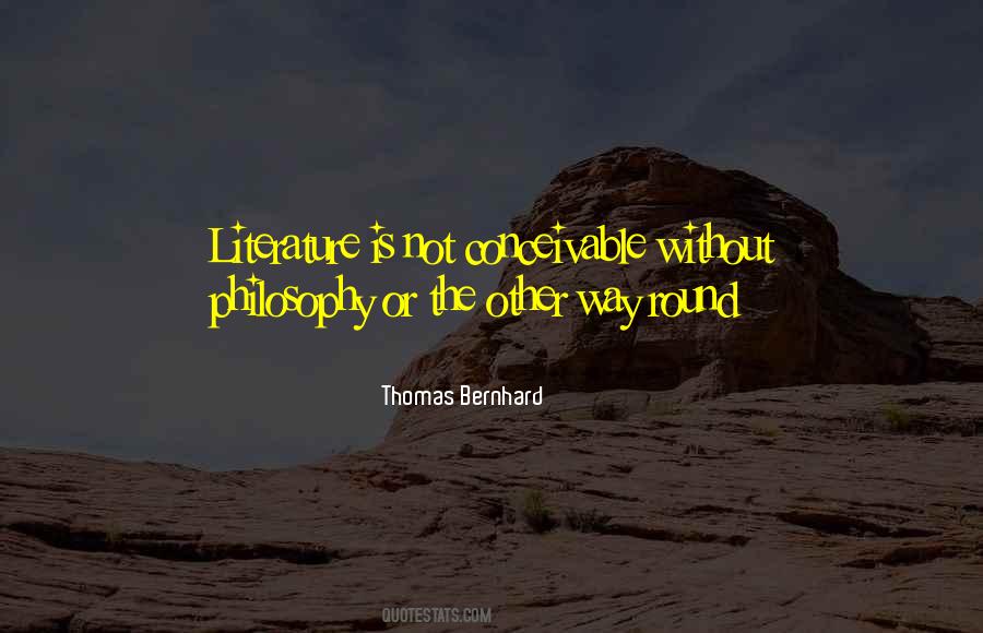 Bernhard Quotes #100191