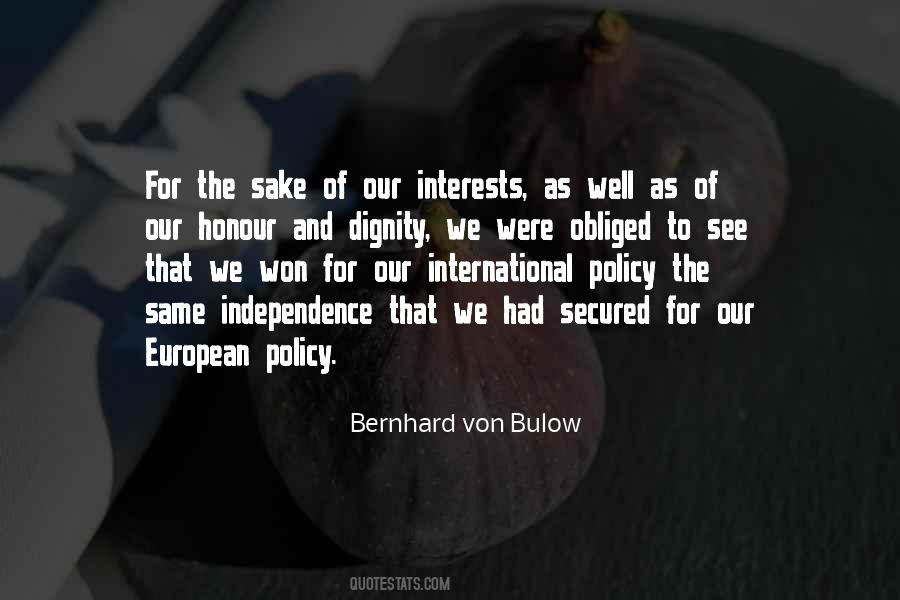 Bernhard Quotes #363674