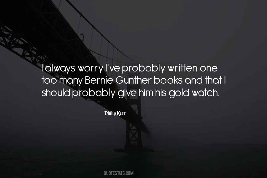 Bernie Gunther Quotes #578632