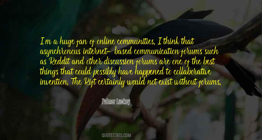 Invention Of The Internet Quotes #1611790