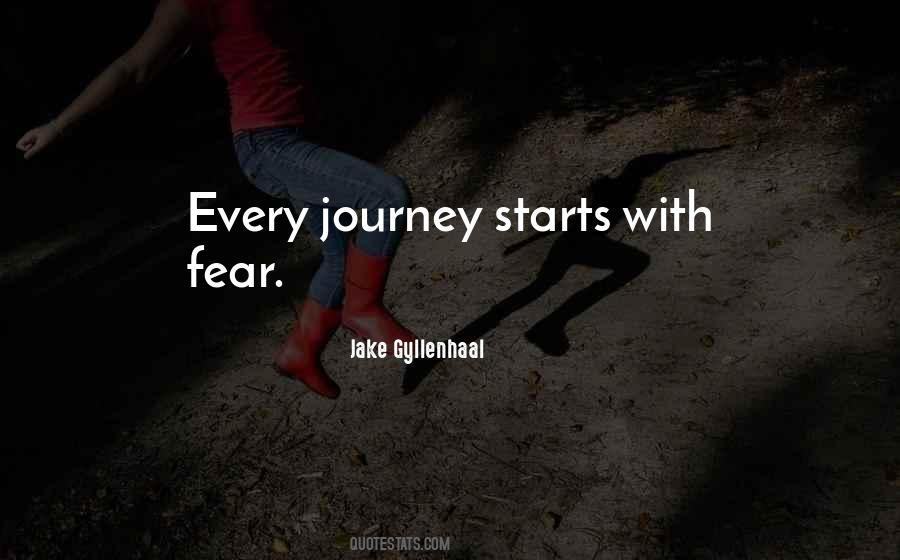 Journey Starts Quotes #1208126