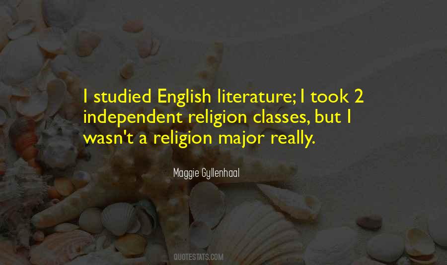 Religion Major Quotes #1607278