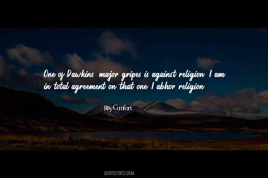 Religion Major Quotes #51499