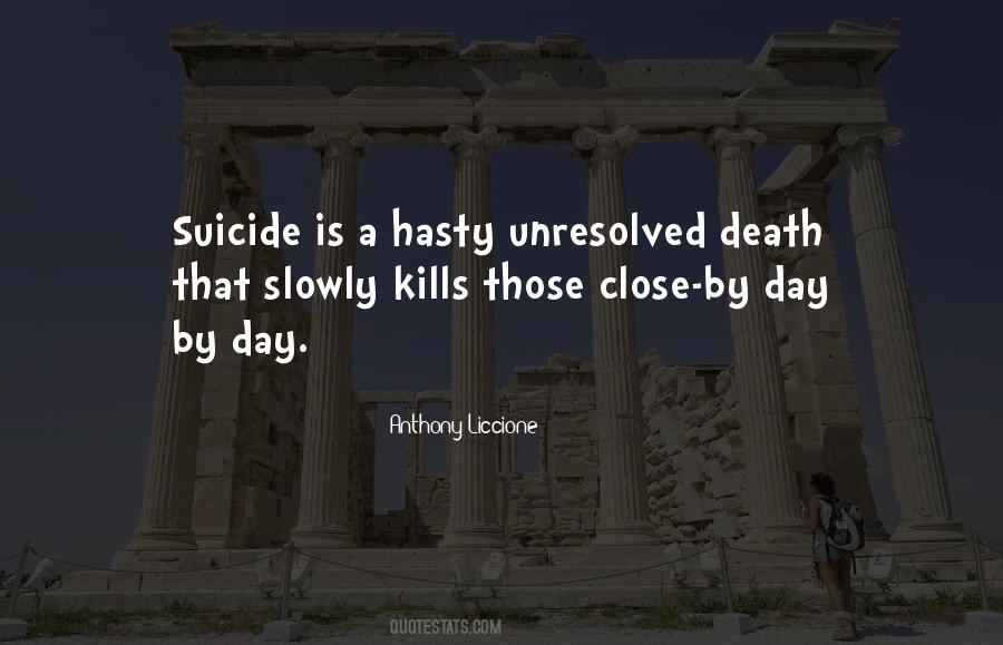 Death Suicide Quotes #318769