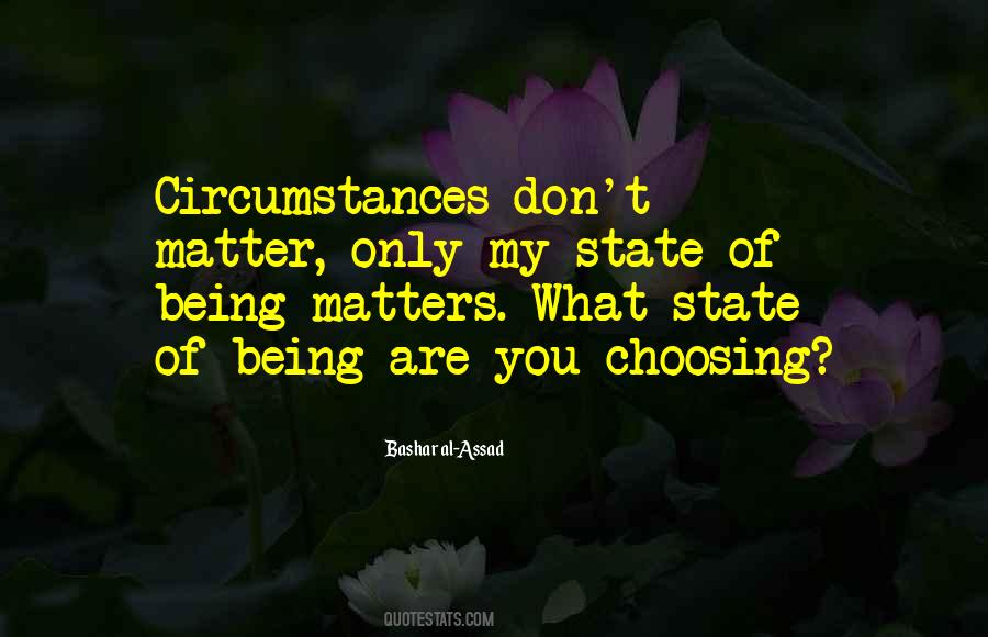 Attitude Circumstances Quotes #748107